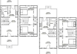 16×28 House Plans 16×28 Tiny Houses 2 Bedroom 1 5 Bath Pdf by 16×28 House Plans 16×28 Tiny Houses 2 Bedroom 1 5 Bath Pdf by