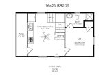 16×28 House Plans Cottage Plans On Pinterest Cabin Floor Plans Cabin