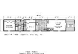 16×80 Mobile Home Floor Plans Single Wide Mobile Home Floor Plans 16×80 Single Wide