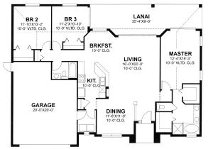 1700 Sf Ranch House Plans House Plan 66821 at Familyhomeplans Com