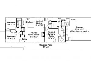 1700 Sf Ranch House Plans Ranch Style House Plan 3 Beds 2 Baths 1700 Sq Ft Plan