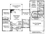1700 Square Foot Home Plans Ranch Style House Plan 3 Beds 2 Baths 1700 Sq Ft Plan