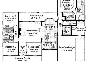 1800 Sq Ft Country House Plans Country Style House Plan 3 Beds 2 Baths 1800 Sq Ft Plan