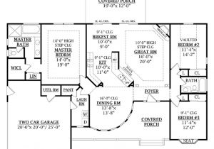 1800 Sq Ft Home Plans Country Style House Plan 3 Beds 2 Baths 1800 Sq Ft Plan