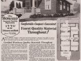 1930s Home Plans 1930 Howard Tiny Hipped Roof Bungalow Kit House