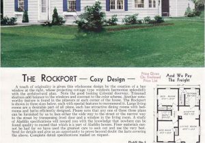 1940s Home Plans 1940 Aladdin Kit Homes the Rockport Old but soo Cute