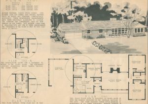 1950s Home Floor Plans 1960 Ranch Style Homes 1950 Ranch Style House Plans for