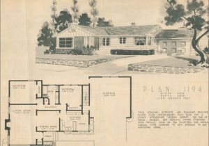 1950s Home Floor Plans Ranch House Floor Plans 1950
