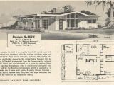 1950s Home Floor Plans Vintage House Plans 163