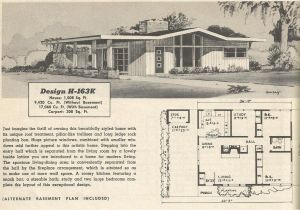 1950s Home Plans Vintage House Plans 163 Antique Alter Ego