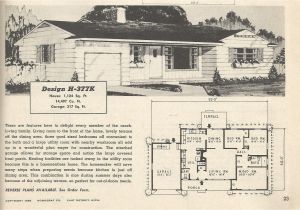 1950s Home Plans Vintage House Plans 377 Antique Alter Ego