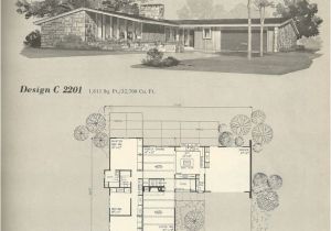 1960039s Home Plans Vintage House Plans 1960s Homes Mid Century Homes for