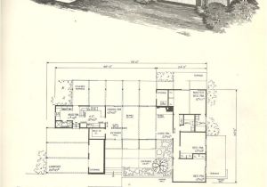 1960039s Home Plans Vintage House Plans 1960s Homes Mid Century Homes Mid