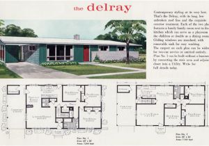 1960s Home Plans 1960 Mid Century Modern Ranch the Delray Liberty Ready