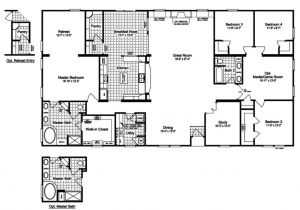 1998 Fleetwood Mobile Home Floor Plans 1998 Oakwood Mobile Home Floor Plan