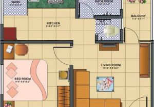1bhk Home Plan Foundation Dezin Decor 1 Bhk Plan Layouts
