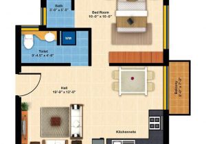 1bhk Home Plan Kubhera Vistas 1bhk Apartments for Sale In Saravanampatti
