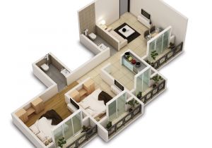 2 Bdrm House Plans 25 Two Bedroom House Apartment Floor Plans