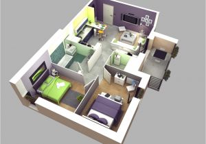 2 Bed Room House Plans 2 Bedroom Apartment House Plans