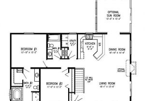 2 Bedroom 2 Bath Mobile Home Floor Plan 2 Bedroom Modular Floor Plans Concept Main Level Laundry