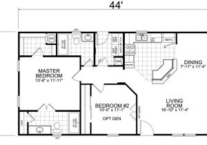 2 Bedroom 2 Bath Mobile Home Floor Plan Little House On the Trailer Home 24 X 44 2 Bed 2 Bath