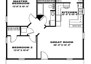 2 Bedroom Home Floor Plans Two Bedroom House Plans Two Bedroom Cottage Floor