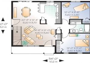 2 Bedroom Home Plans Designs 2 Bedroom House Plans with Open Floor Plan 2 Bedroom House