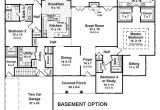2 Bedroom House Plans with Garage and Basement 3 Bedroom House Plans with Basement Smalltowndjs Com