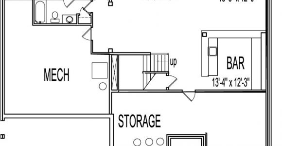 2 Bedroom House Plans with Garage and Basement Awesome Home Plans with Basements 13 2 Bedroom House