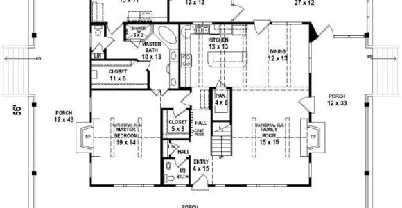 2 Bedroom House Plans with Wrap Around Porch 653684 3 Bedroom 2 5 Bath southern House Plan with Wrap