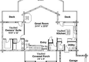 2 Bedroom Log Home Plans Plan 035 00427 2 Bedroom 2 5 Bath Log Home Plan