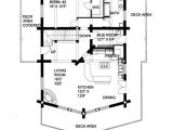 2 Bedroom Log Home Plans Plan 039 00003 2 Bedroom 2 Bath Log Home Plan
