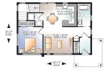 2 Bedroom Modern Home Plans Modern House Plan 76461 total Living area 924 Sq Ft