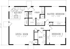 2 Bedroom Ranch Home Plans Ranch Style House Plan 2 Beds 2 00 Baths 1080 Sq Ft Plan