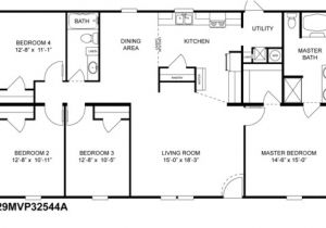 2 Br 2 Ba House Plans Doublewide Home Floor Plans Castle Homes Modular Home