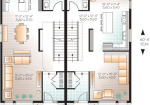 2 Family House Plans Narrow Lot Narrow Lot Multi Family Home Plan 22327dr 2nd Floor