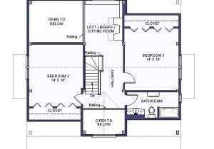 2 Floor Home Plan Second Floor Plan