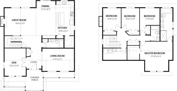 2 Floor Home Plans House Plans Dogwood 2 Linwood Custom Homes