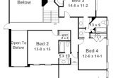 2 Floor Home Plans Laurens 5991 4 Bedrooms and 3 Baths the House Designers
