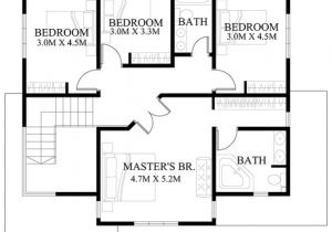 2 Floor Home Plans Modern House Design Series Mhd 2012006 Pinoy Eplans