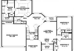 2 Level Home Plans 3 Level Home Plans House Floor Plans 3 Bedroom 2 Bath 3