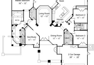2 Master Suite Home Plans One Story Home Plans with Two Master Suites