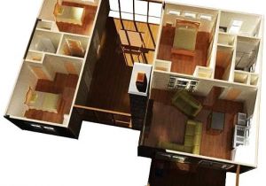 2 Room Dog House Plans 3 Bedroom Dog Trot House Plan 92318mx 1st Floor Master