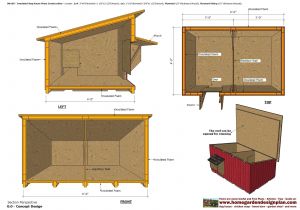 2 Room Dog House Plans Dog House Diagram