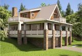2 Story Home Plans with Basement Hillside House Plans with Walkout Basement Hillside House