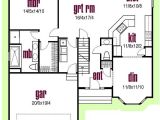 2 Story House Plans Under 2000 Sq Ft Colonial House Plan 3 Bedrooms 2 Bath 2000 Sq Ft Plan