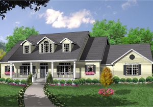 2 Story House Plans with Dormers Bonus Space Over Side Entry Garage 7423rd 1st Floor