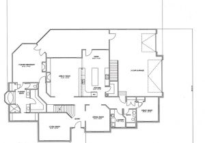 2 Story House Plans with Master On Main Floor the Concord Custom Home Plan