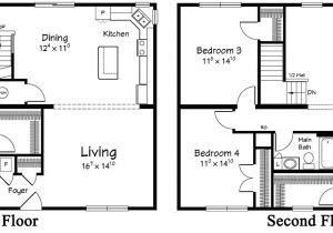 2 Story Mobile Home Floor Plans 4 Bedroom 2 Story Modular Home Floor Plans