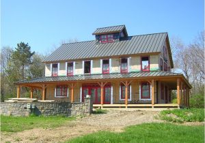 2 Story Pole Barn Home Plans Brand New Pole Barn House for Appealing and Warm Retreat